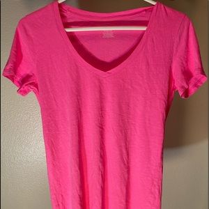 Neon Pink Victoria’s Secret shirt
